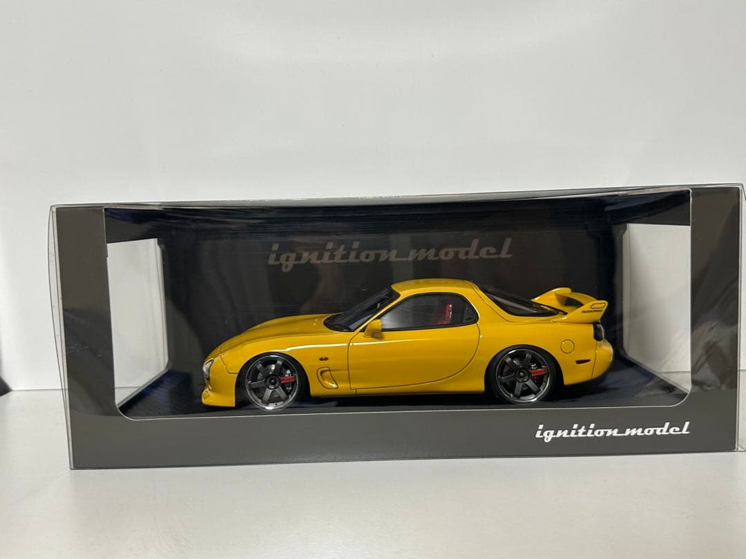 ミニカー 1/18 Mazda FD3S Mazda Speed Aspec Yellow