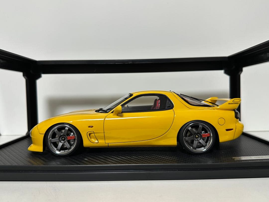 ミニカー 1/18 Mazda FD3S Mazda Speed Aspec Yellow