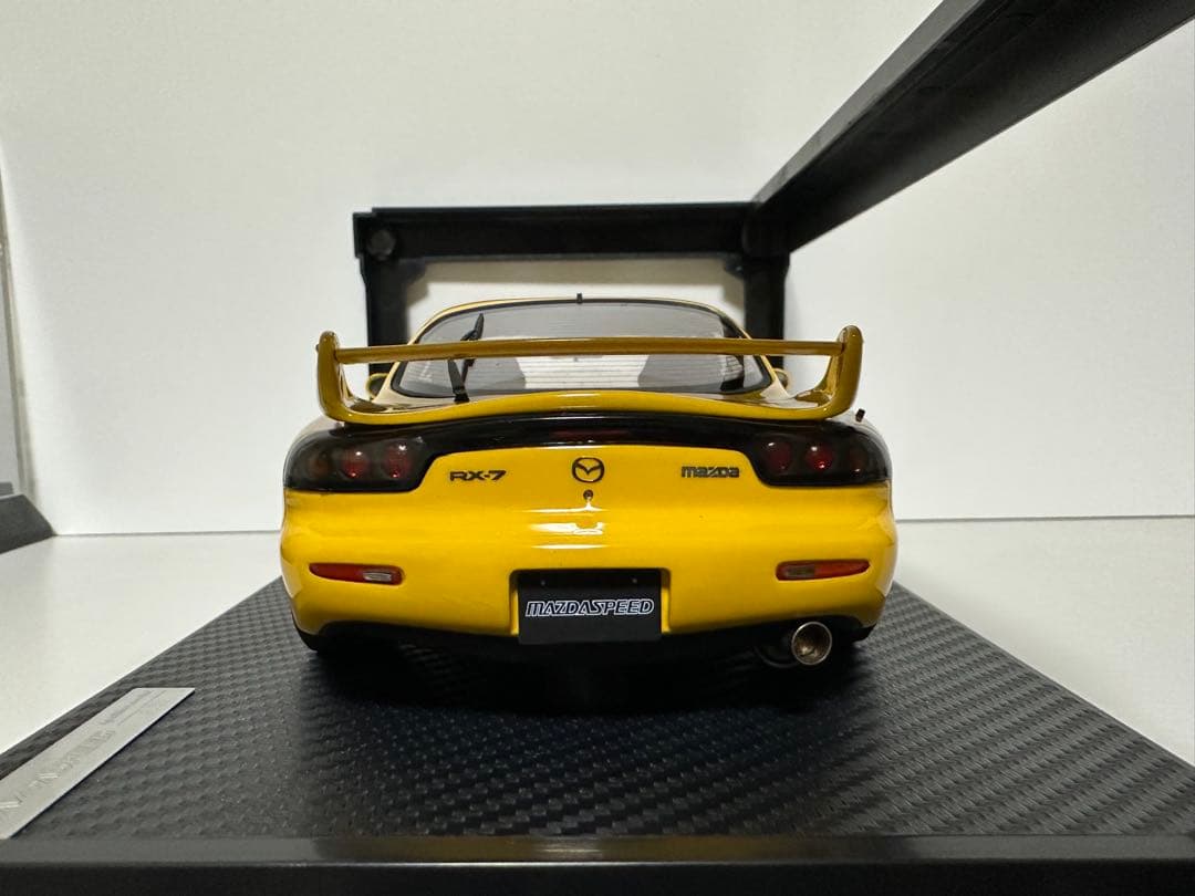 ミニカー 1/18 Mazda FD3S Mazda Speed Aspec Yellow