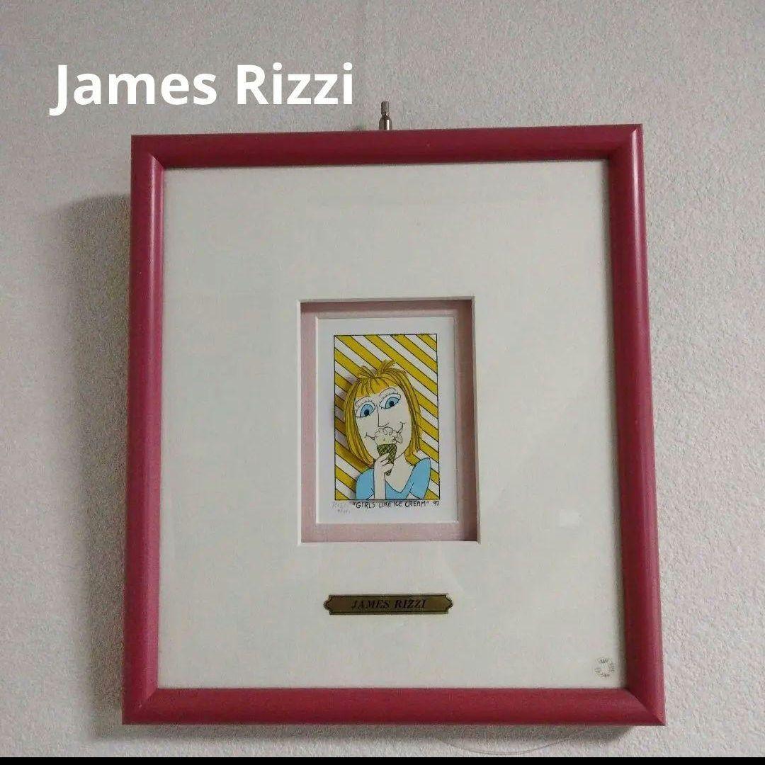 美品✴️JAMES RIZZI✴️3D アート※直筆サイン入り9/350