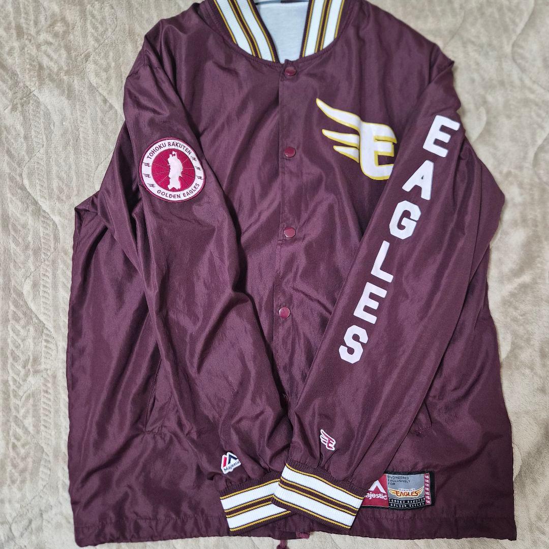 Eagles ナイロンジャケット バーガンディ