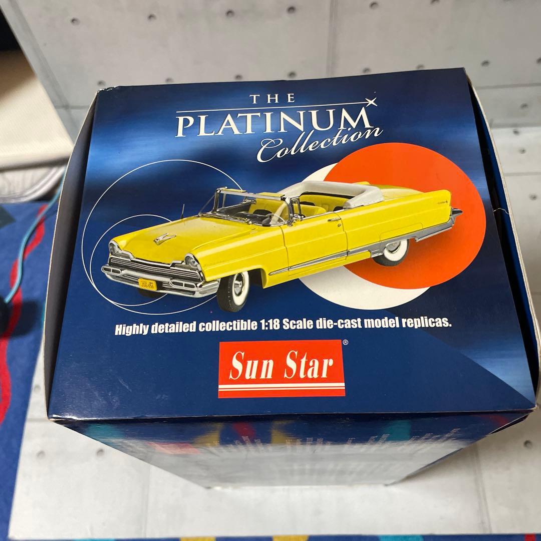 1956Lincoln premiere1/18 サンスター社　新品（黒）