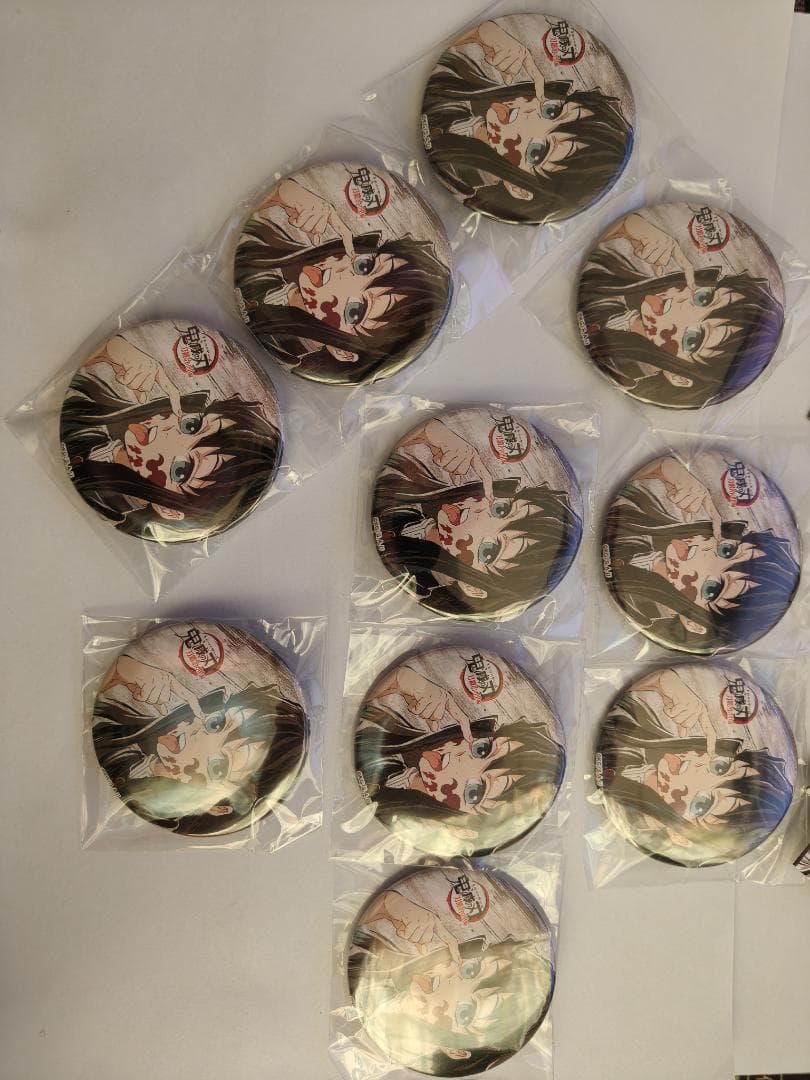 鬼滅の刃 時透無一郎 全集中展 刀鍛冶の里編 柱稽古編 幕間画 缶バッジ