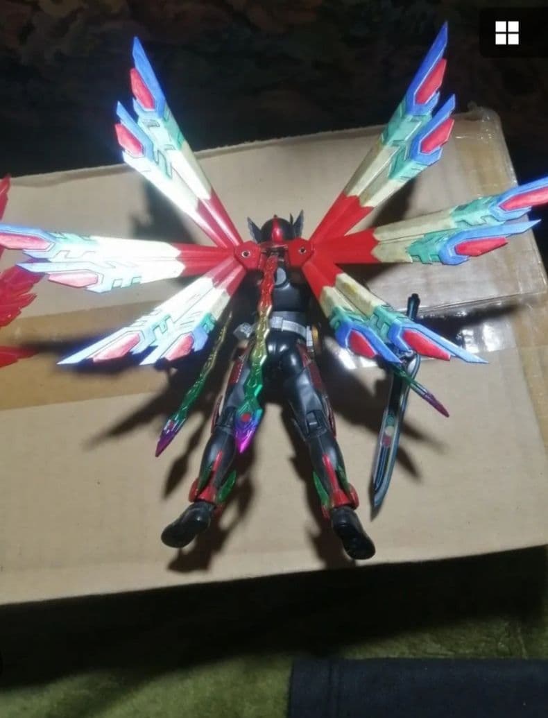 真骨彫製法仮面オーズタジャドルコンボエタニティ改造品