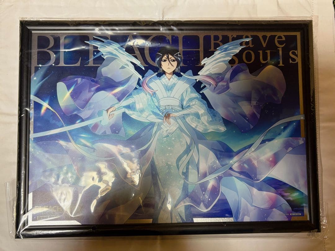 新品未開封 ブレソル オリジナルメタルポスター 10周年記念ver. 朽木ルキア