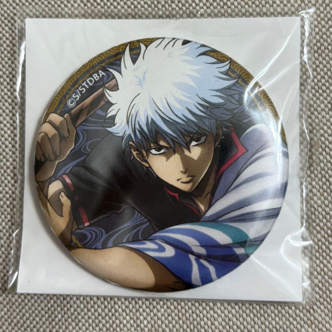 銀魂 坂田銀時 缶バッジ　未開封