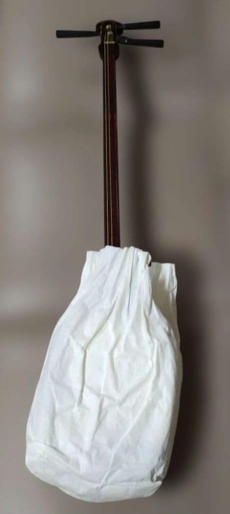 三味線 ハードケース、駒付き ！