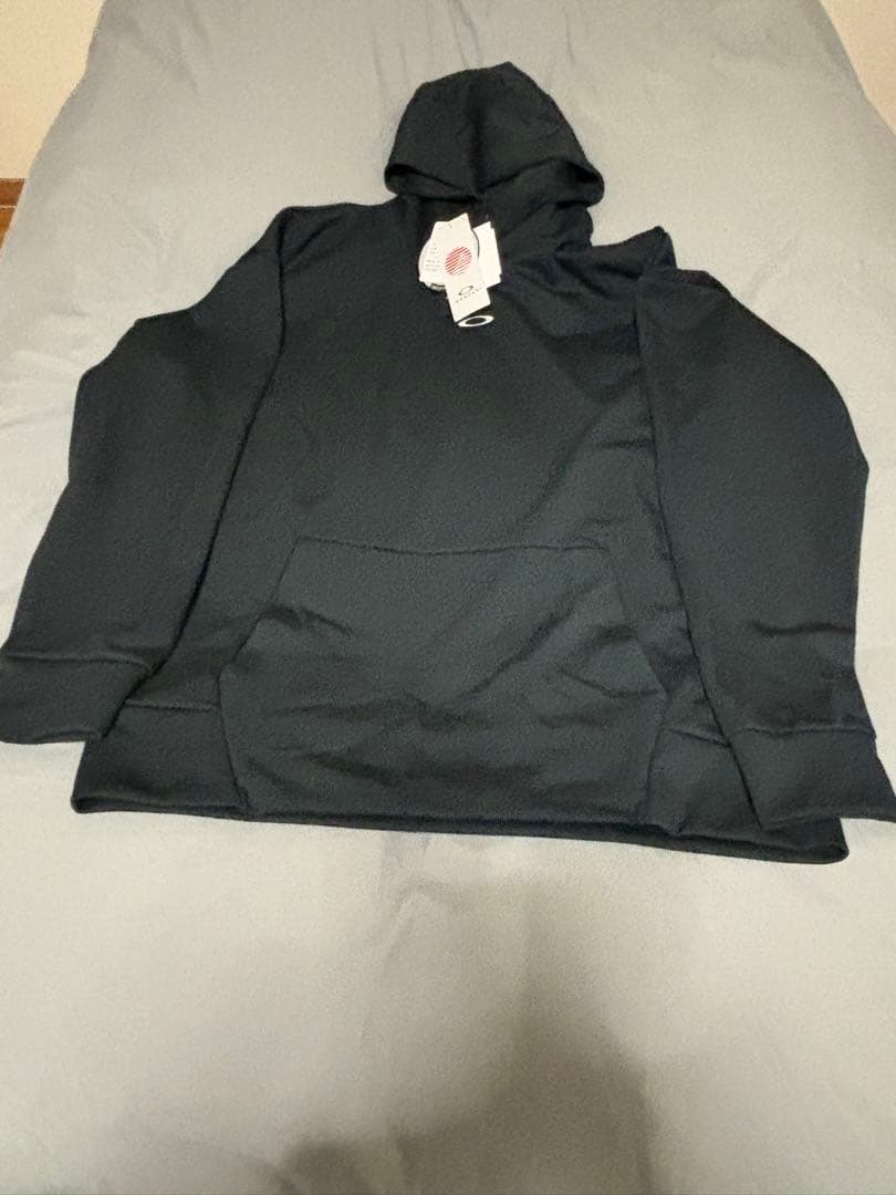 Oakley ‼️ブラック パーカー！スエットセットアップ　メンズ　XXL（3L）