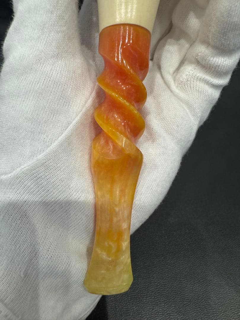 海泡石（メシャム）彫刻パイプ　人物像