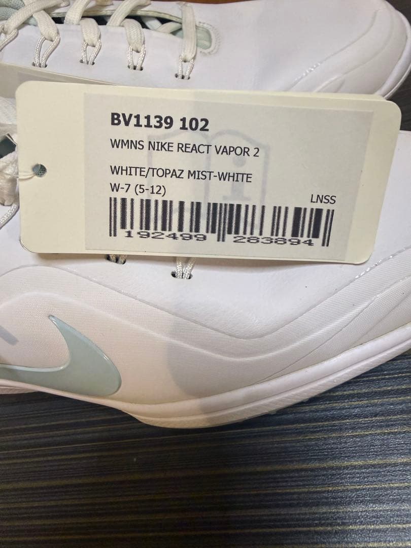 【未使用】NIKE ゴルフシューズ リアクトヴェイパー2 トパーズミスト24cm