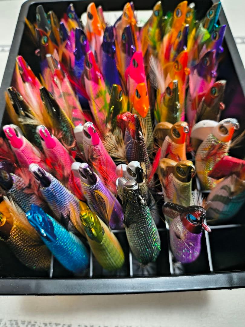 ティップラン餌木 47本 使用品 エメラルダスボートⅡ おまけ付き