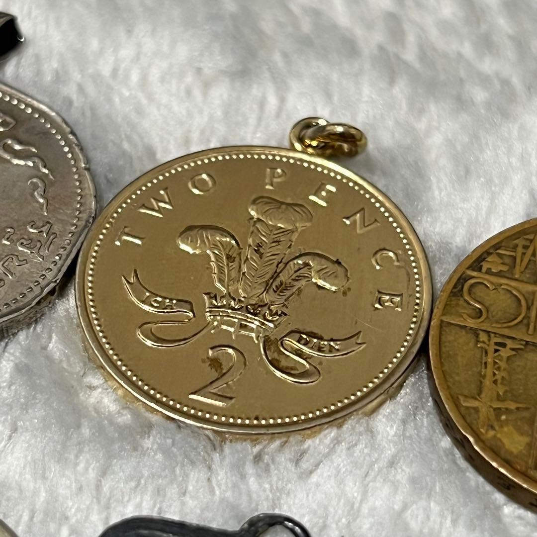 ネックレス 古銭 詳細不明 コレクション整理品 遺品整理 記念硬貨　まとめ