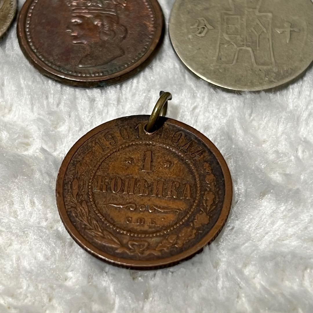 ネックレス 古銭 詳細不明 コレクション整理品 遺品整理 記念硬貨　まとめ