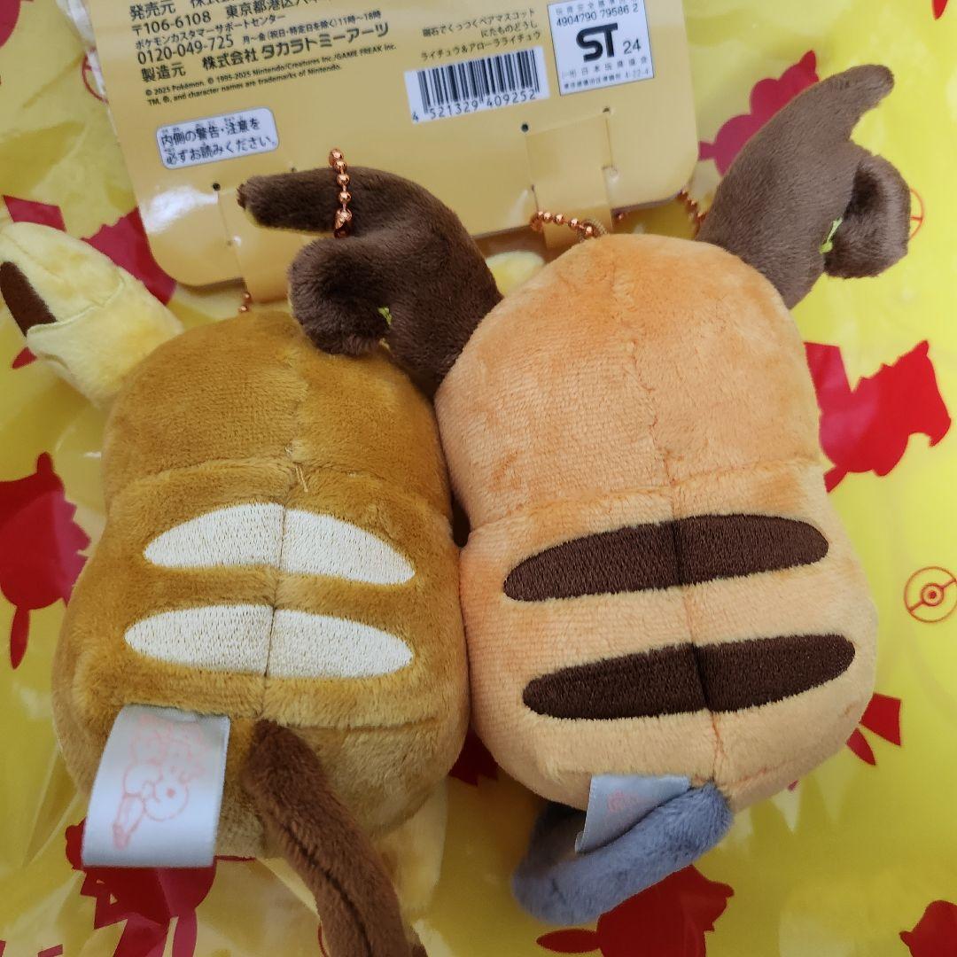 ポケモン にたものどうし ライチュウ　セット