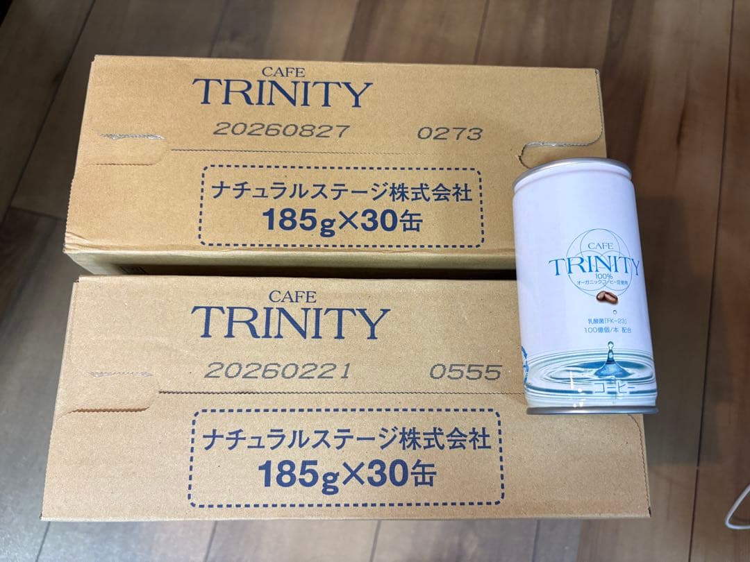 CAFE TRINITY コーヒー 185g×30缶×2箱　コーヒーエネマ