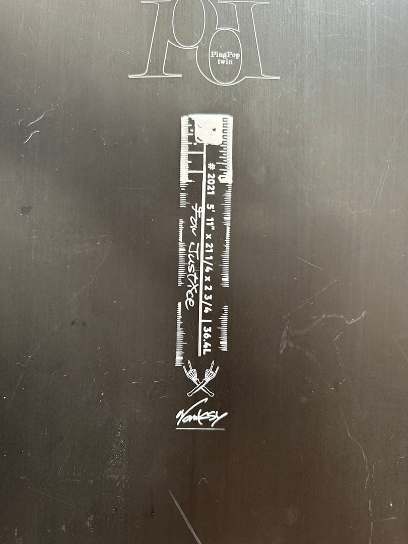 JUSTICE クロコダイルスキン ping pop twin 手渡し可