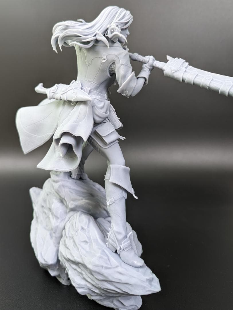 モンスターハンターワイルズ 女性ハンター フィギュア 240mm【未塗装】