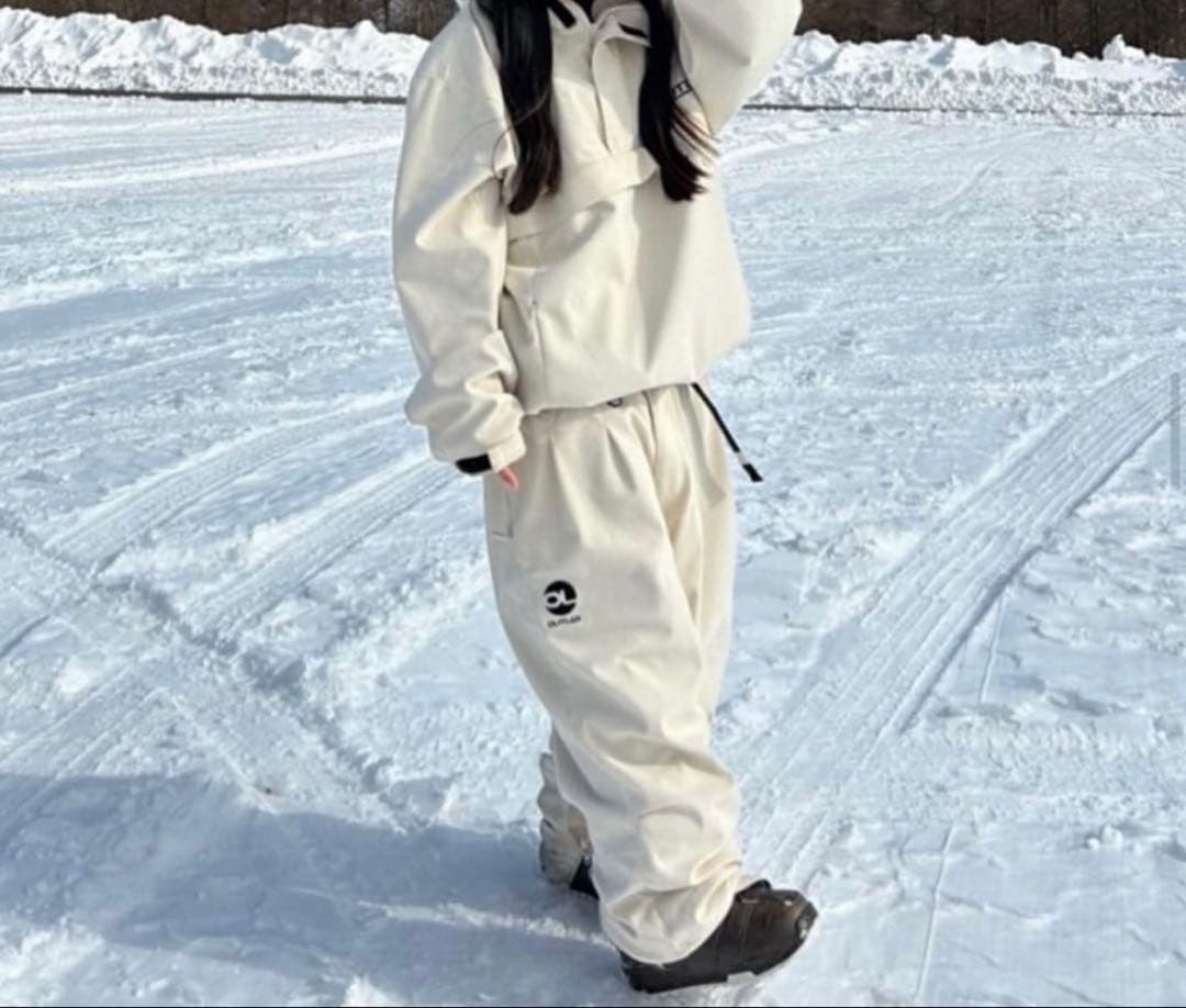 OUTLAX スノボウェア　コーデュロイ フルジップ 上下セット