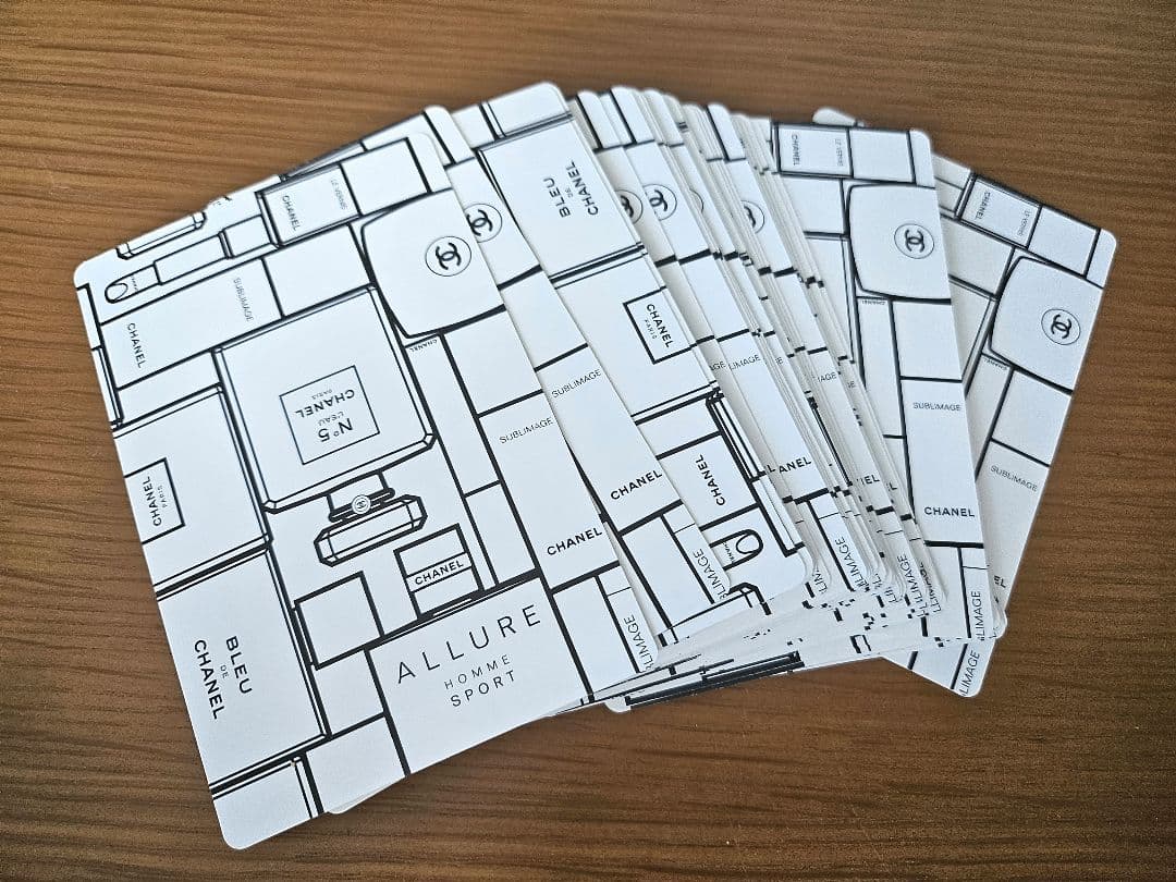 レア シャネル 正規トランプカード