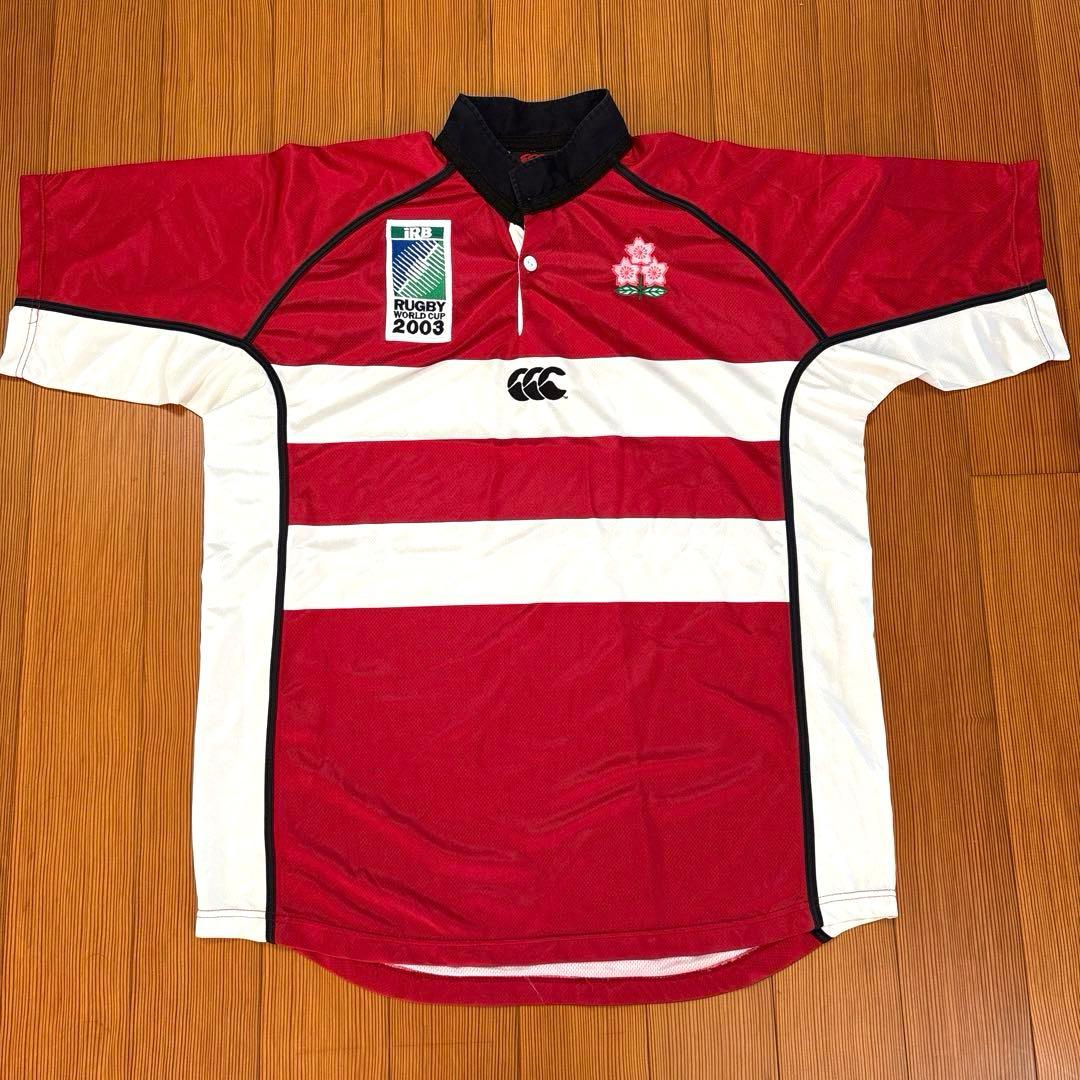 [匿名配送]ラグビー日本代表ユニフォーム 2003年W杯モデル XLサイズ