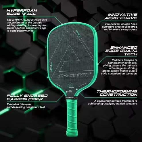 AMASPORT ピックルボールパドル 16インチ