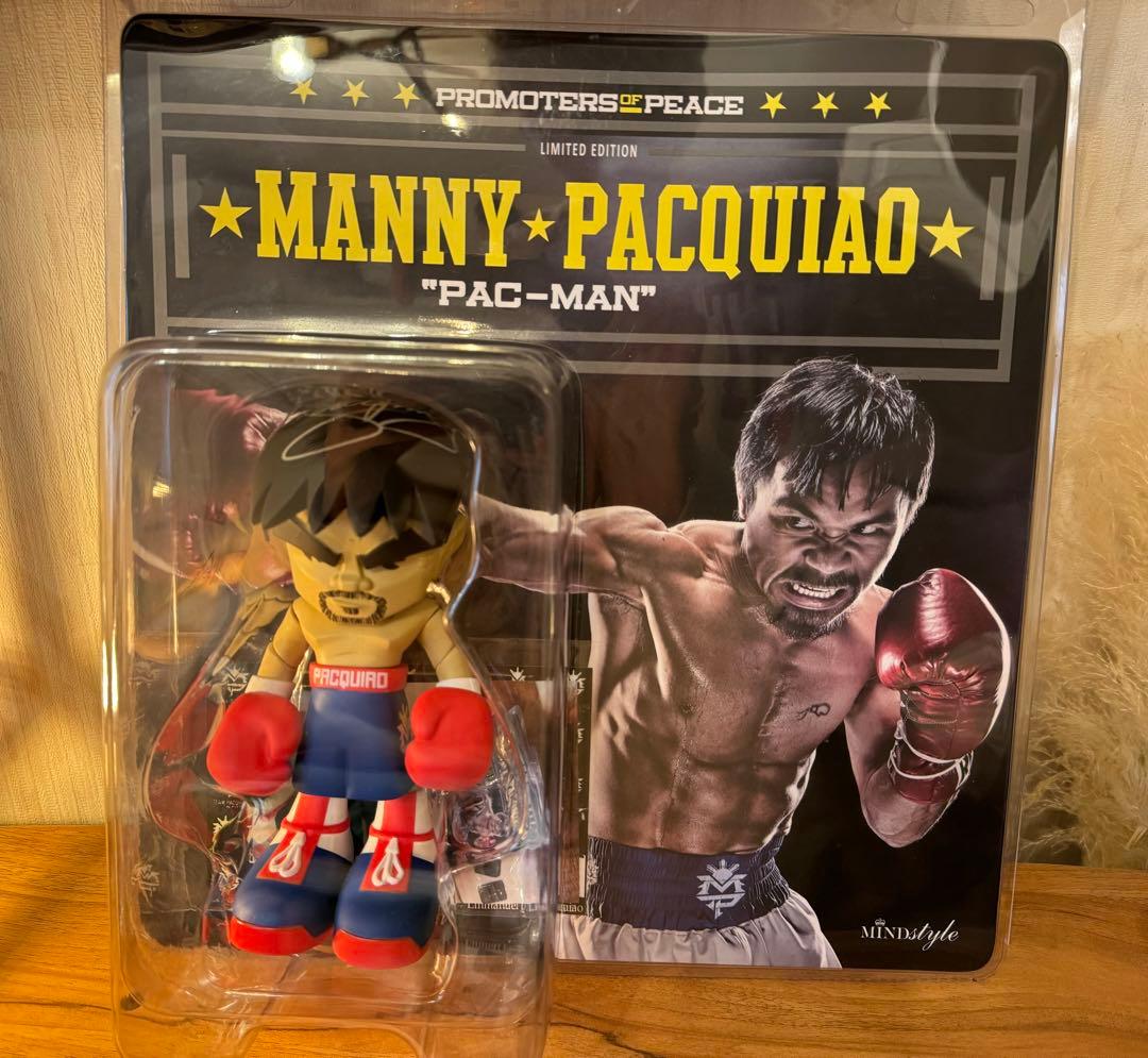 マニー・パッキャオ　直筆サイン入りフィギュア　認定証&写真付　Pacquiao