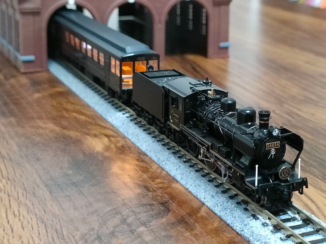 Nゲージ KATO 特別企画品「SL人吉」室内灯入