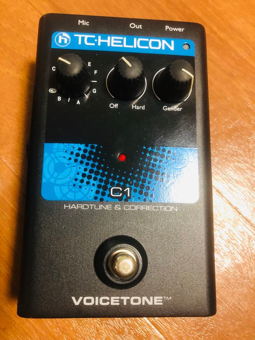 TC HELICON VoiceTone C1 ボーカル用ピッチ補正エフェクター