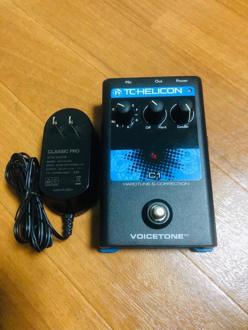 TC HELICON VoiceTone C1 ボーカル用ピッチ補正エフェクター