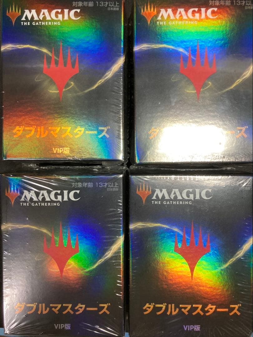 MTG ダブルマスターズVIP / 未開封 4BOXセット　日本語