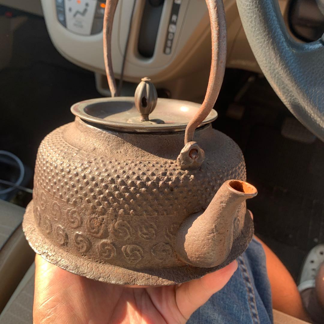 鉄瓶　畠春斎　合わせ蓋