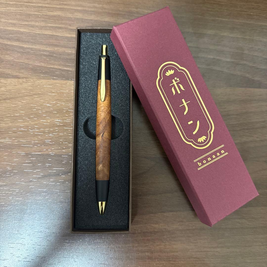 ボナンペン　花梨瘤　シャープペンシル