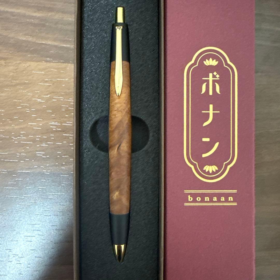 ボナンペン　花梨瘤　シャープペンシル