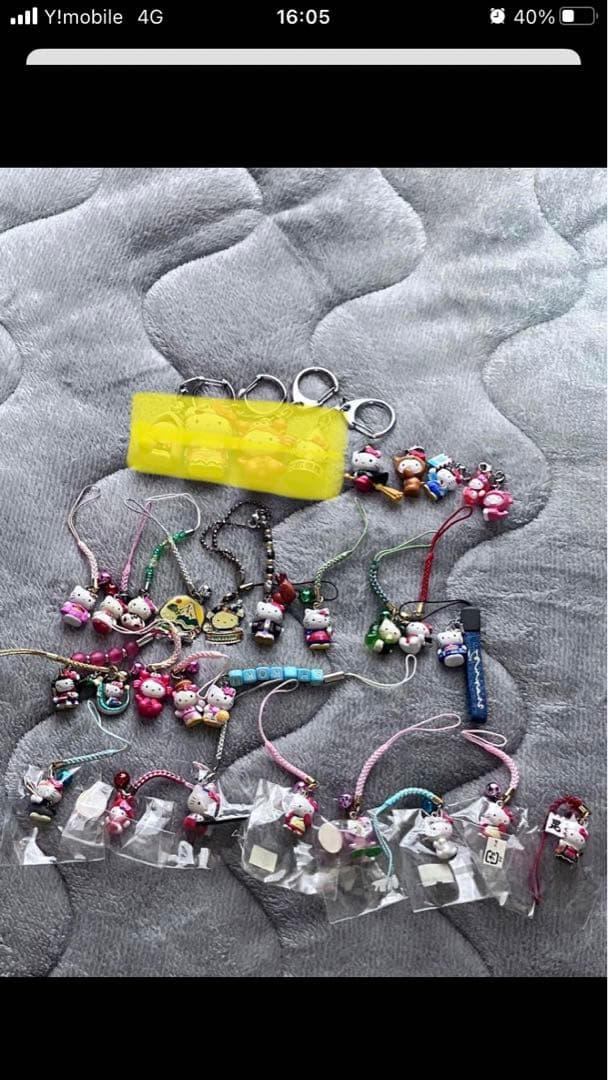 ハローキティ Hello kittyご当地ストラップ、キーホルダー28点