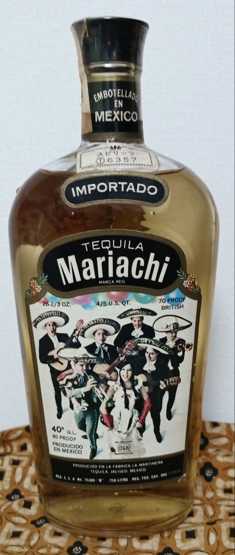 【古酒】テキーラ Mariachi 760ml 40%