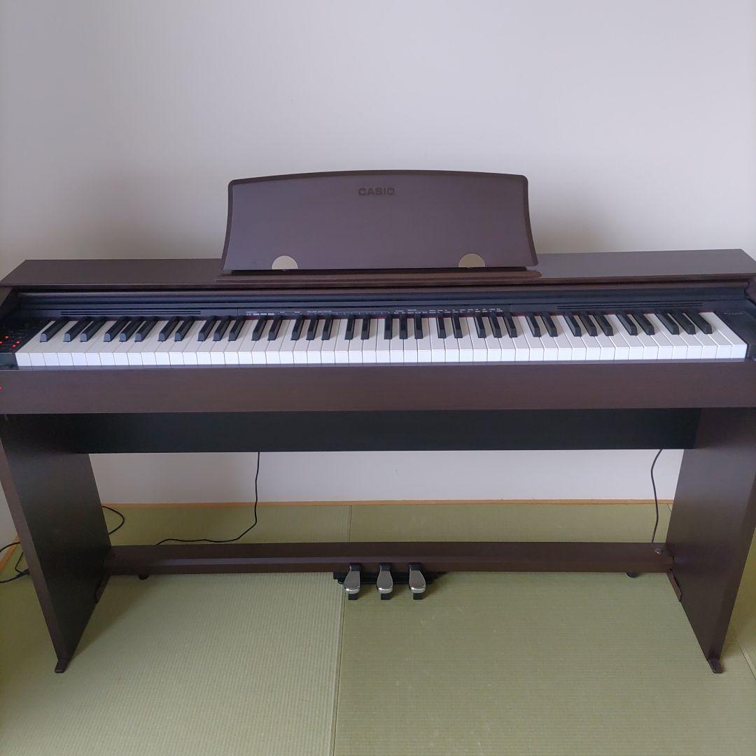 全国配送☆ほぼ未使用☆カシオ 電子ピアノ 88鍵盤 プリビア PX770BN