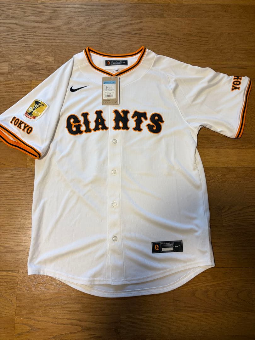 未使用★優勝エンブレム付★ジャイアンツ岡本和真選手レプリカユニフォーム★巨人