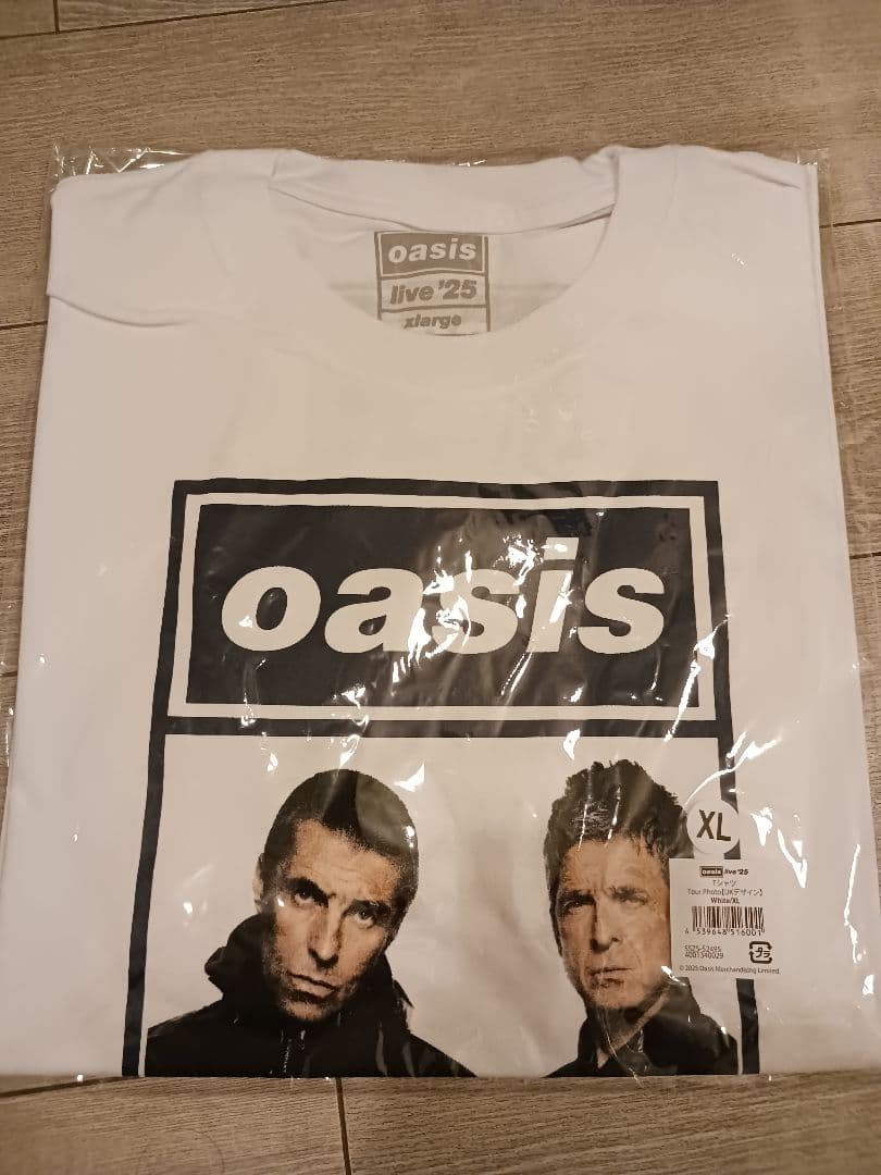 oasis live '25 Tシャツ Photo UKデザイン XL 完売品