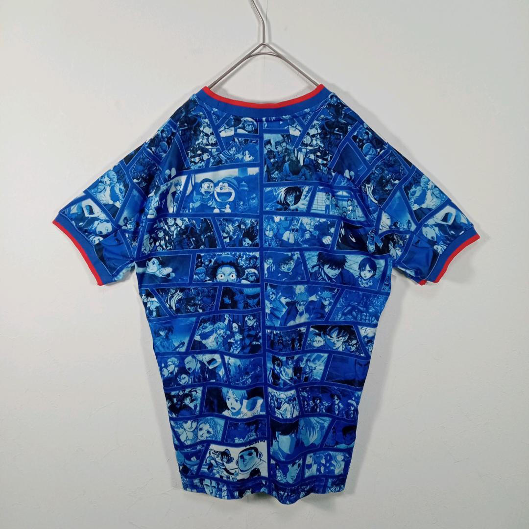 adidas SAMURAI BLUE 日本代表　ユニホーム　アニメコラボ L