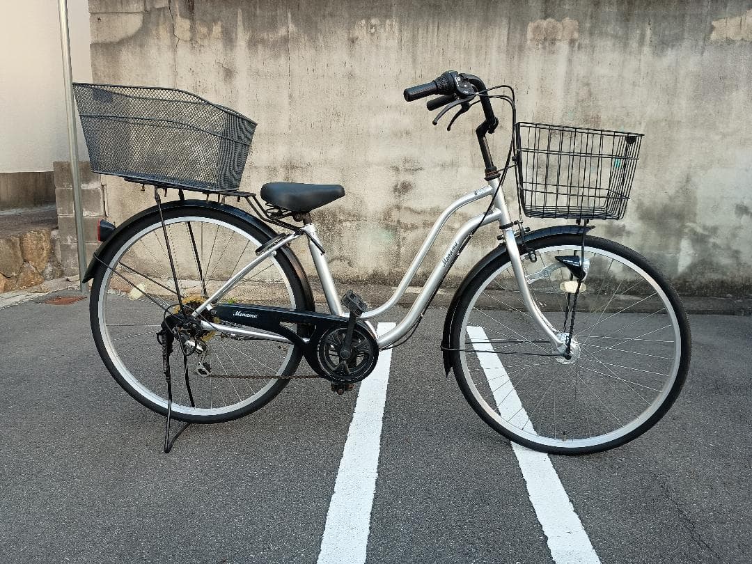 (No 0113) Mnamu 26インチ シルバー