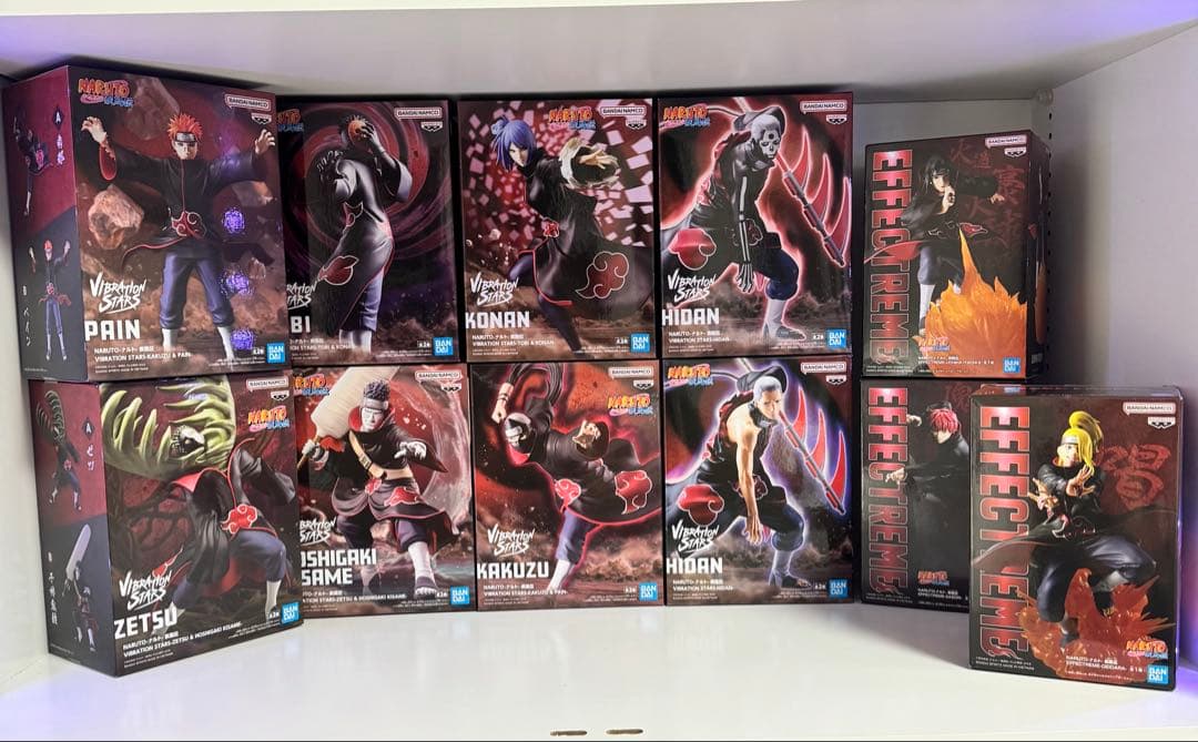 NARUTO 暁 フィギュア VIBRATIONSTARS 11体セット