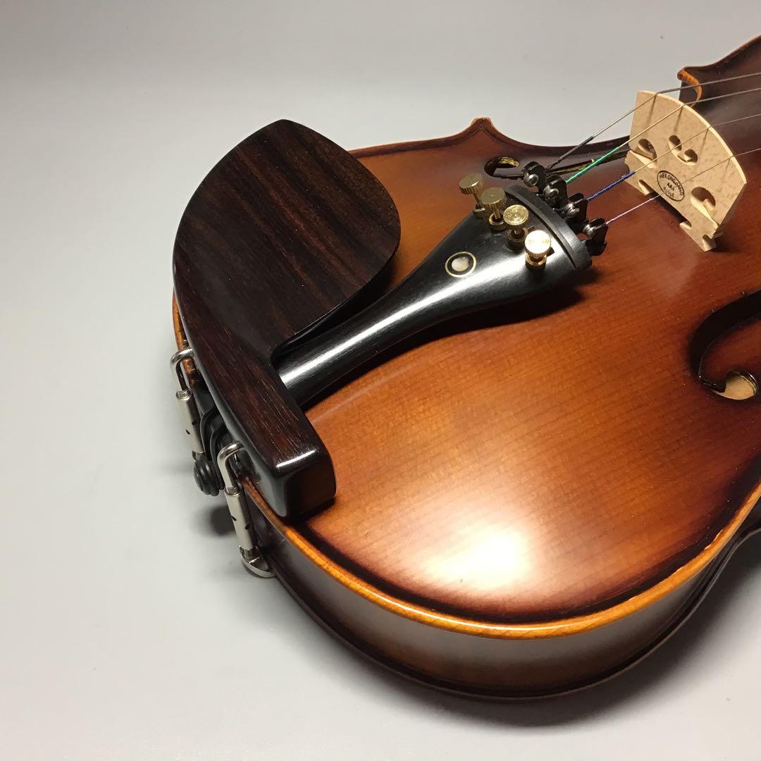 バイオリン　顎当て　ローズ紫檀　クローソン型　セミヒル