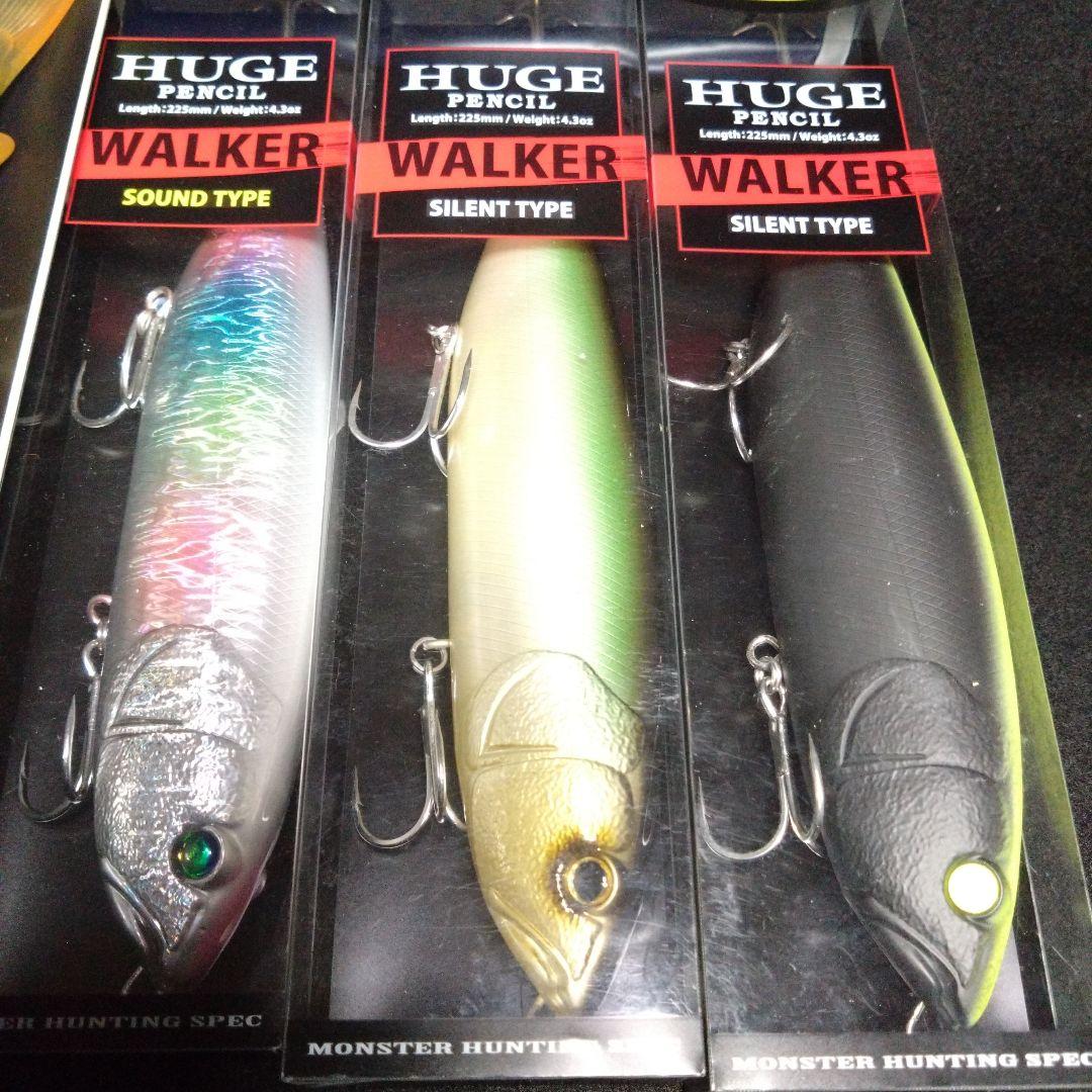 【デプス】限定品スライドスイマー250 　ヒュージペンシル　ウォーカー　4セット