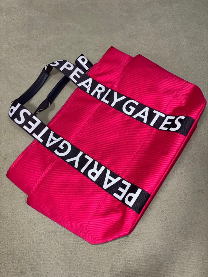 （超美品）パーリーゲイツ、NEXT1シリーズ、ロッカーバッグ、トートバッグ