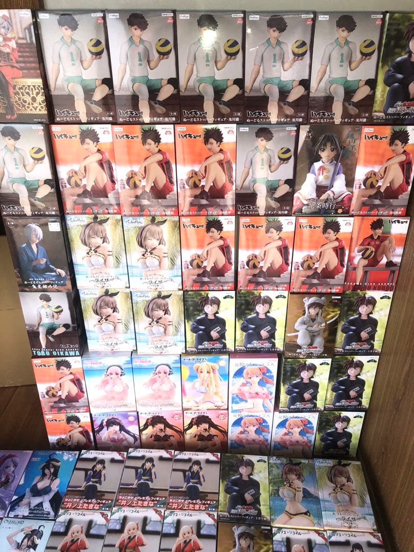 ぬーすと　フィギュア　リコリコ　ハイキュー　ライザ　そに子　アルベド　66個