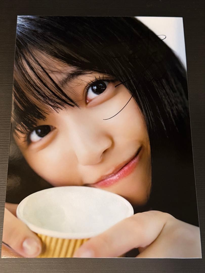乃木坂46 五百城茉央 写真集 未来の作り方 直筆サインパネル 当選品 写真集