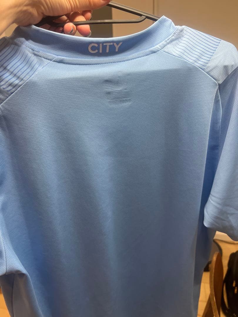 正規店KAMO購入 Puma マンチェスター シティ ユニフォーム3点セット