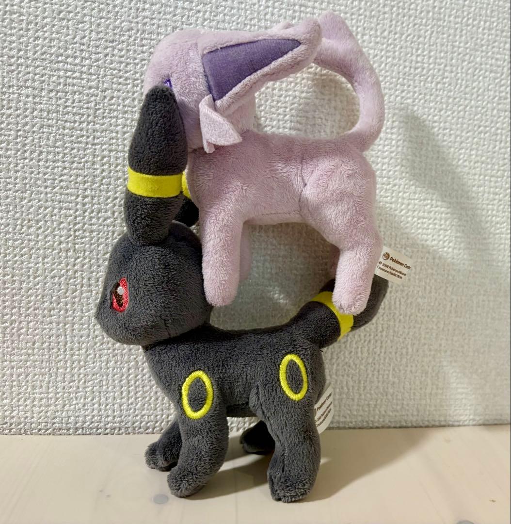 ポケモン キャンバス　エーフィ ブラッキー　ぬいぐるみ