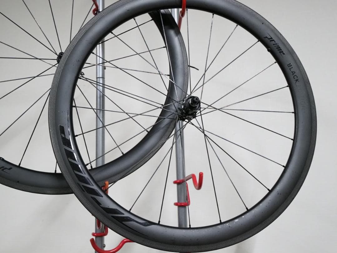 カーボンホイール PRIME BLACK EDITION　リムブレーキ　11速
