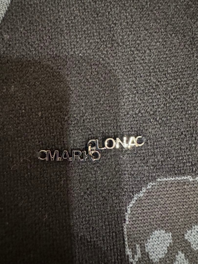 MARK & LONAスカル総柄 ゴルフ ベスト メンズ 48サイ